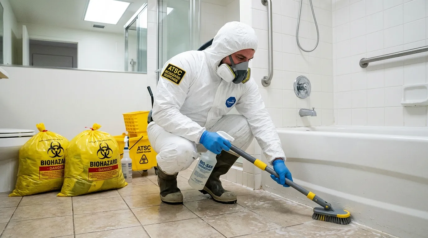 Decontamination equipment deployed for Blood Cleanup in Green Valley